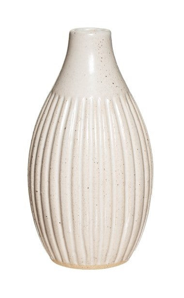 Grooved Bud Vases